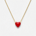 Collier Cœur Rouge