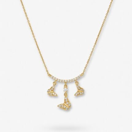 Collier Papillons d’Or