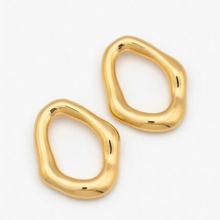 Boucles d’oreilles organiques