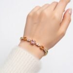 Bracelet pierres multicolores – Image 3