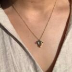 Collier Cœur Bleu – Image 2