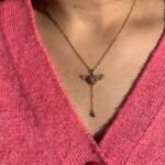 Collier L’Ange du Cœur Doré – Image 2