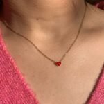 Collier Cœur Rouge – Image 2