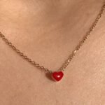 Collier Cœur Rouge – Image 3