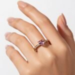 Bague Cœur Violet – Image 3